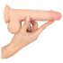 Natuurlijke Huid - Dildo met Huid Textuur - 19cm (natuurlijk)
