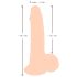 Natuurlijke Huid - Dildo met Huid Textuur - 19cm (natuurlijk)