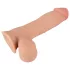 Nature Skin - dildo met huid - 20 cm (naturel)