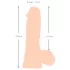 Nature Skin - dildo met huid - 20 cm (naturel)