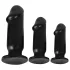 Anos Training Kit - anaal plug set (3-delig, zwart)