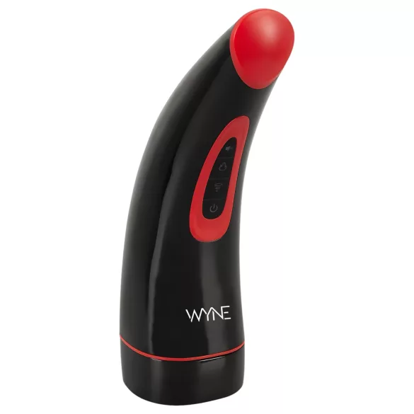 WYNE 03 - masturbator - vibrerend en zuigend - oplaadbaar - zwart