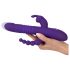 SMILE Triple - Oplaadbare Triple-Action Draaiende Vibrator (Paars)