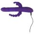 SMILE Triple - Oplaadbare Triple-Action Draaiende Vibrator (Paars)