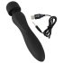 XOUXOU - Oplaadbare elektro-massager vibrator (zwart)