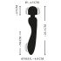 XOUXOU - Oplaadbare elektro-massager vibrator (zwart)