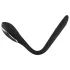 Penis Plug Dilator - vibrerende dilator - oplaadbaar - zwart - 1 cm
