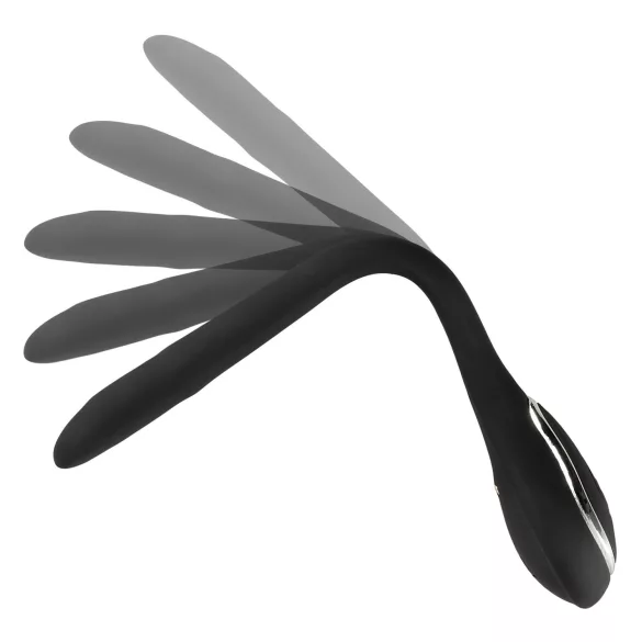Penis Plug Dilator - vibrerende dilator - oplaadbaar - zwart - 1 cm