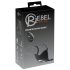Rebel - Oplaadbare Penis- en Balvibrator (Zwart)