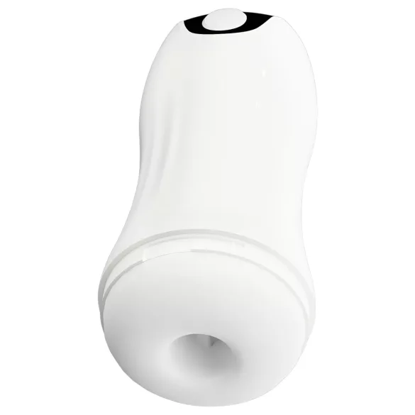 STROKER - masturbator met zuig- en trilfunctie - oplaadbaar - wit