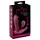 Javida - clitoris vibrator met afstandsbediening - 3 standen - rood