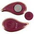 Javida - clitoris vibrator met afstandsbediening - 3 standen - rood