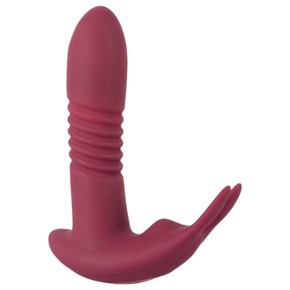 Javida - clitoris vibrator met afstandsbediening - 3 standen - rood