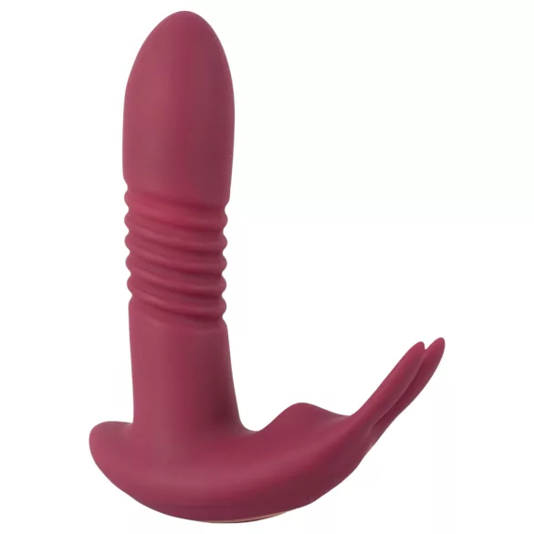 Javida - clitoris vibrator met afstandsbediening - 3 standen - rood