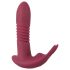Javida - clitoris vibrator met afstandsbediening - 3 standen - rood