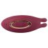 Javida - clitoris vibrator met afstandsbediening - 3 standen - rood