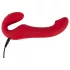 You2Toys - strapless strap-on vibrator - afstandsbediening - rood