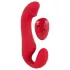 You2Toys - strapless strap-on vibrator - afstandsbediening - rood