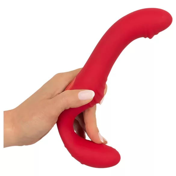 You2Toys - strapless strap-on vibrator - afstandsbediening - rood