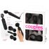 Couples Choice - Oplaadbaar verwarmend massagevibrator (zwart)