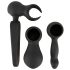 Couples Choice - Oplaadbaar verwarmend massagevibrator (zwart)