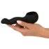 Couples Choice - Oplaadbaar verwarmend massagevibrator (zwart)