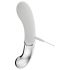 You2toys Liaison - LED vibrator, elegant en verrukkelijk! (transparant-wit)
