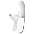 You2toys Liaison - LED vibrator, elegant en verrukkelijk! (transparant-wit)