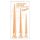 You2Toys - Extra lange plugdildo set (3-delig) - naturel