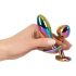 ANOS Regenboog Metaal - Anale Plugset (2 stuks)