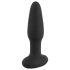 ANOS - Oplaadbare, waterdichte anale vibrator (zwart)