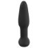 ANOS - Oplaadbare, waterdichte anale vibrator (zwart)