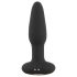 ANOS - Oplaadbare, waterdichte anale vibrator (zwart)