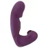 Javida - 4-in-1 vibrator met tong voor clitorisstimulatie (paars)
