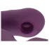 Javida - 4-in-1 vibrator met tong voor clitorisstimulatie (paars)