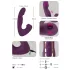 Javida - 4-in-1 vibrator met tong voor clitorisstimulatie (paars)