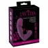 Javida - 4-in-1 vibrator met tong voor clitorisstimulatie (paars)