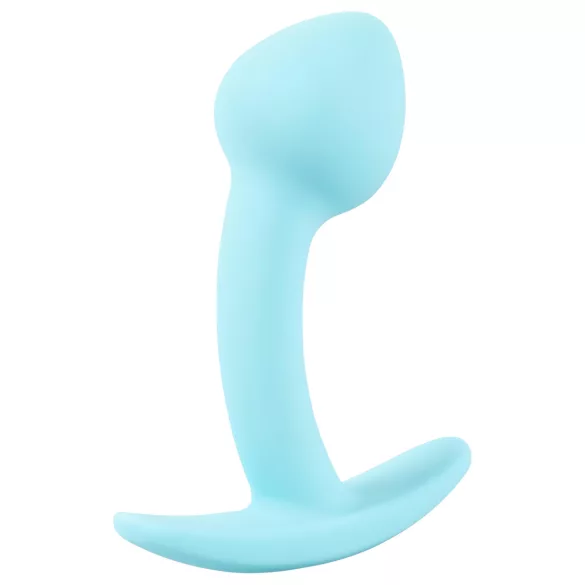 Cuties Mini Butt Plug - siliconen anaalplug (blauw, 2,6 cm)