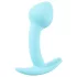 Cuties Mini Butt Plug - siliconen anaalplug (blauw, 2,6 cm)
