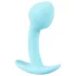 Cuties Mini Butt Plug - siliconen anaalplug (blauw, 2,6 cm)