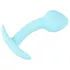 Cuties Mini Butt Plug - siliconen anaalplug (blauw, 2,6 cm)