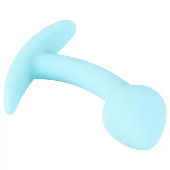 Cuties Mini Butt Plug - siliconen anaalplug (blauw, 2,6 cm)