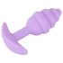 Cuties Mini Buttplug - siliconen anaalplug - paars (2,8cm)
