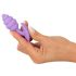 Cuties Mini Buttplug - siliconen anaalplug - paars (2,8cm)