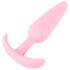Cuties Mini Anaalplug - siliconen - roze (2,1cm)
