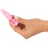 Cuties Mini Anaalplug - siliconen - roze (2,1cm)