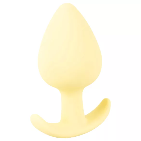 Cuties Mini Butt Plug - siliconen anaal plug (geel, 3,1 cm)