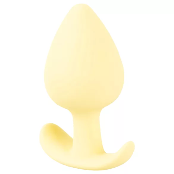 Cuties Mini Butt Plug - siliconen anaal plug (geel, 3,1 cm)