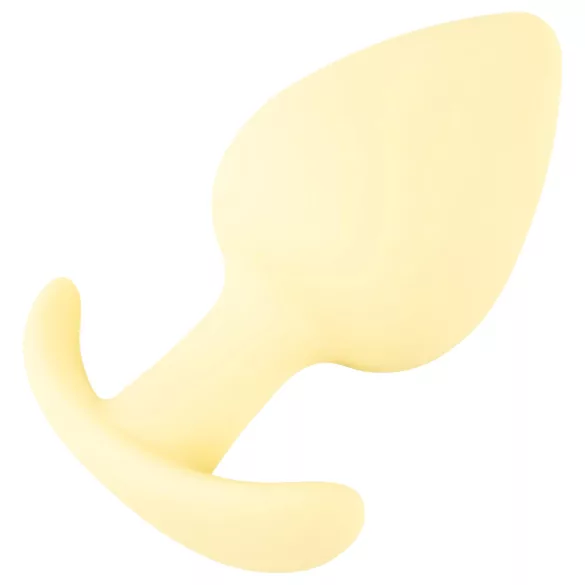 Cuties Mini Butt Plug - siliconen anaal plug (geel, 3,1 cm)