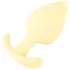 Cuties Mini Butt Plug - siliconen anaal plug (geel, 3,1 cm)